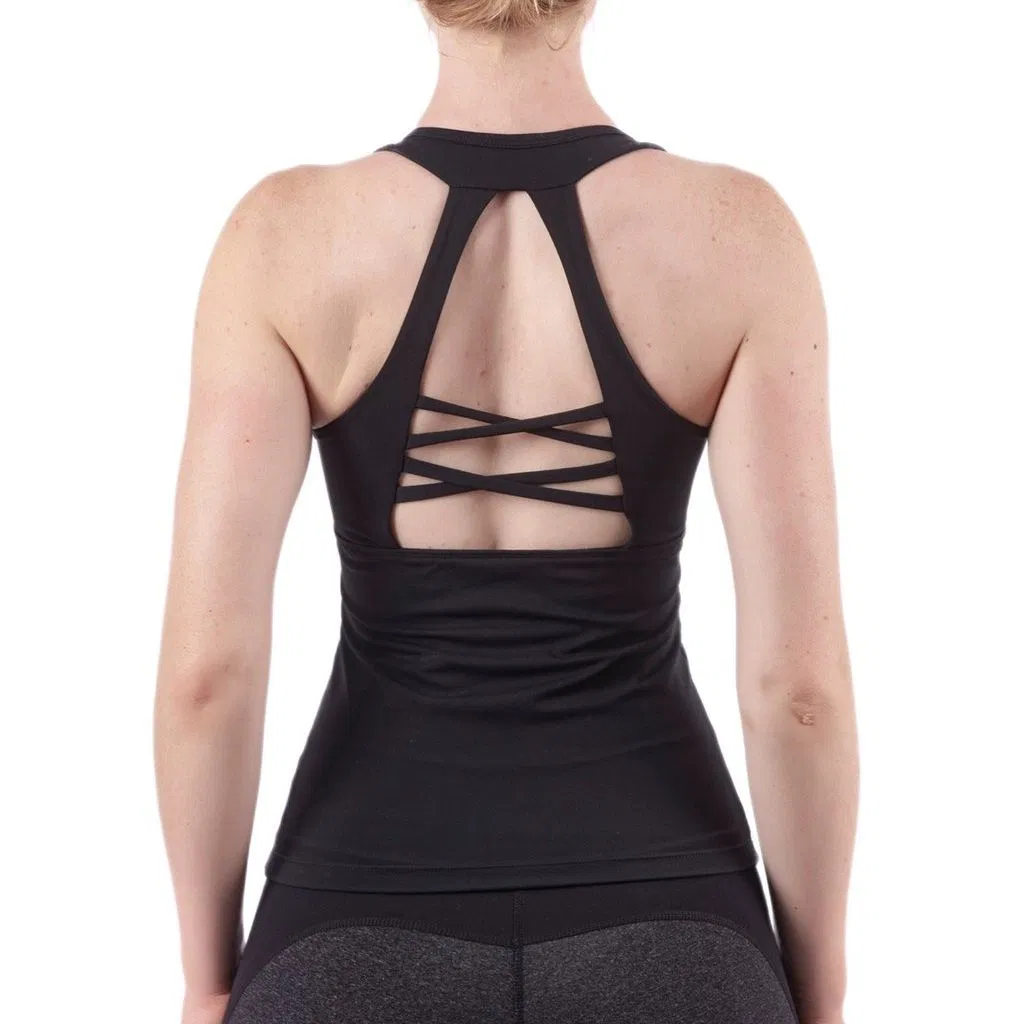 Women's Summer Backless Sleeveless Yoga Vest