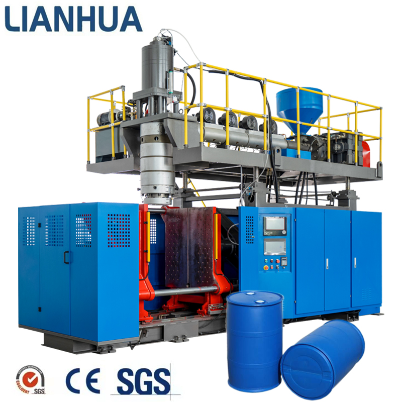 120L-250L Automatic Industrial High Capacity Plastic Drum Blow Molding Machine Production Line