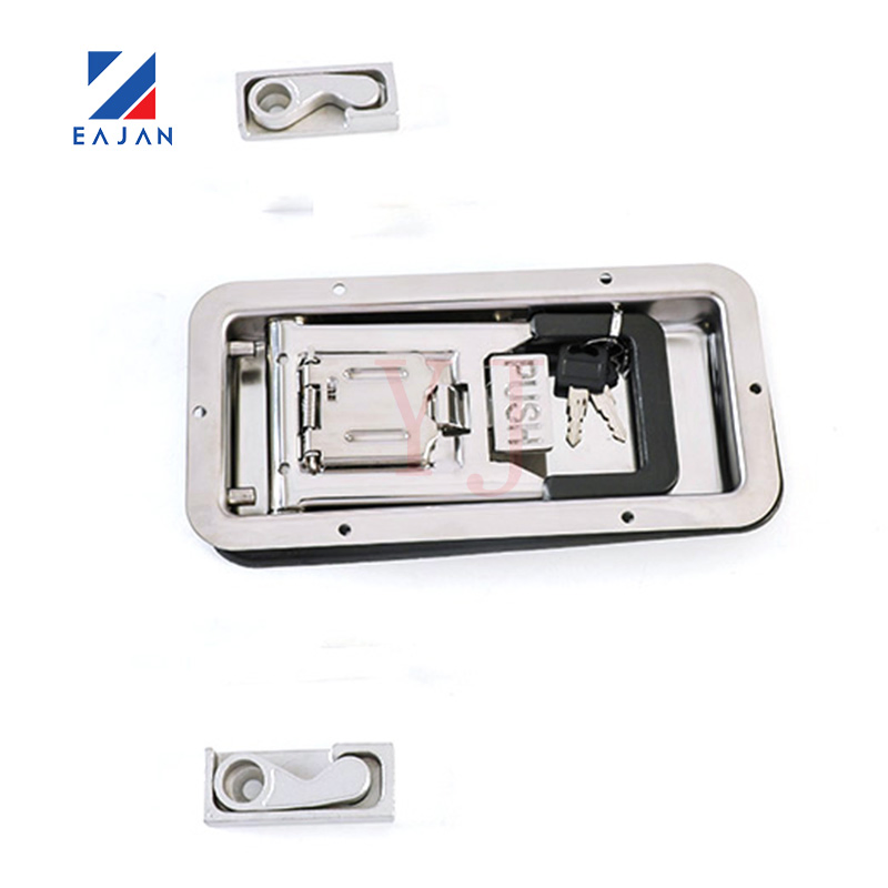Recessed Cam Lock Door Handles Refrigerated Van Truck Side Door Lock