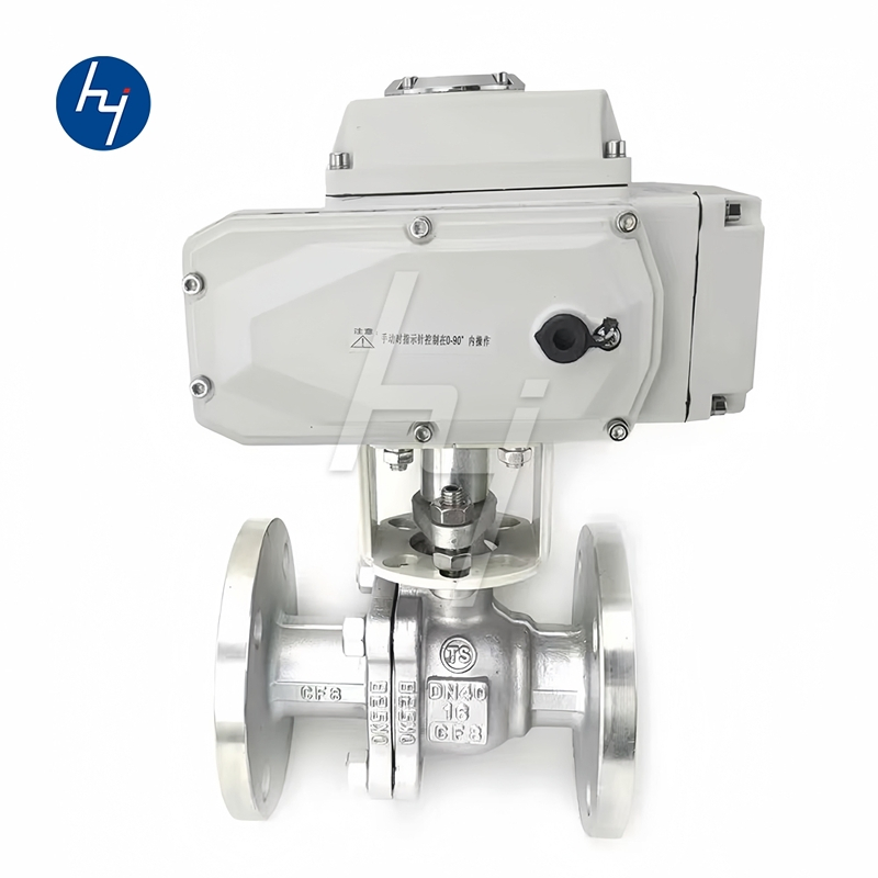 Pneumatic Actuator Stainless Steel Ball Valve for Power Plant