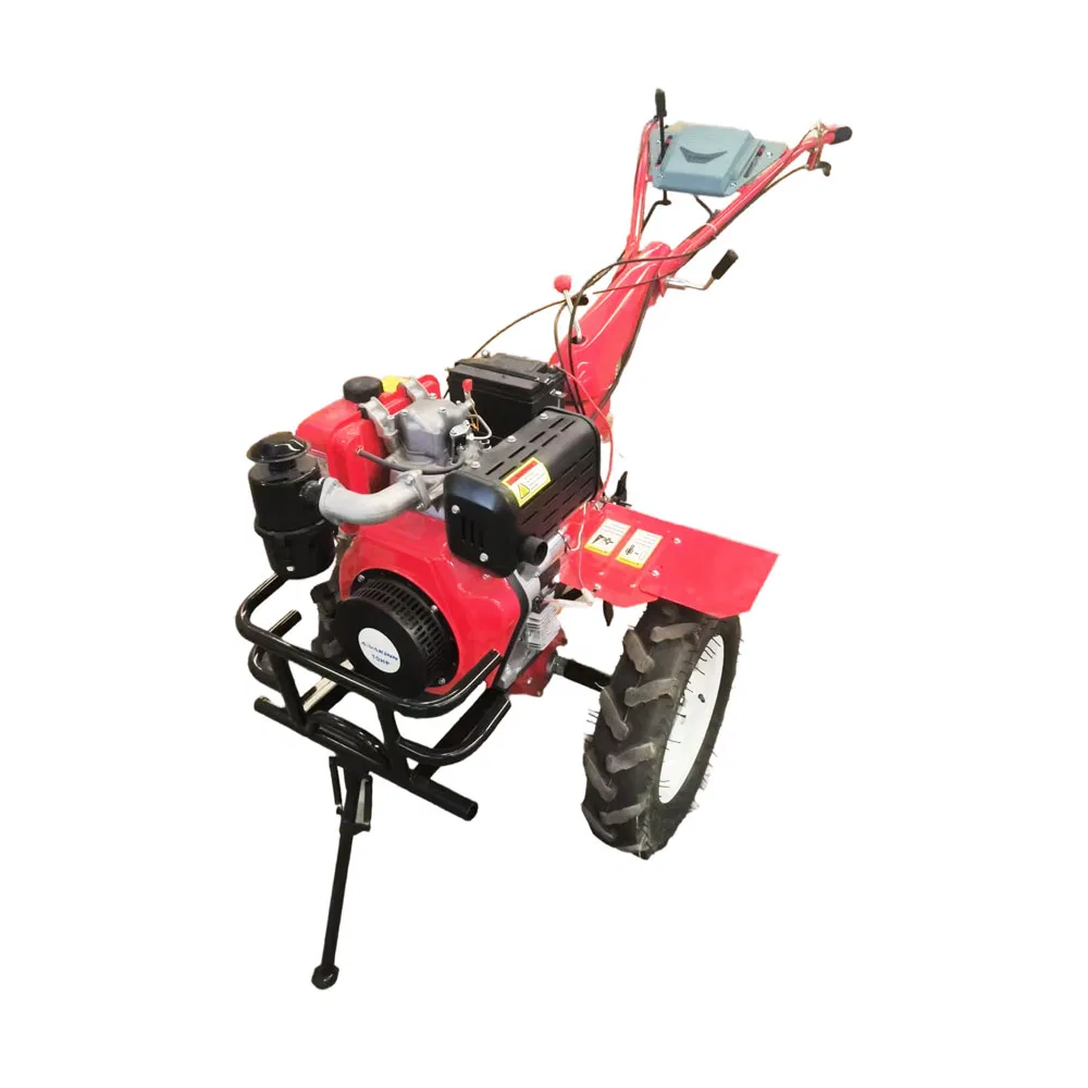 Kama Manubrio 186F 10HP 4 Tempi Avviamento Elettrico Diesel Motocoltivatore Fresatrice