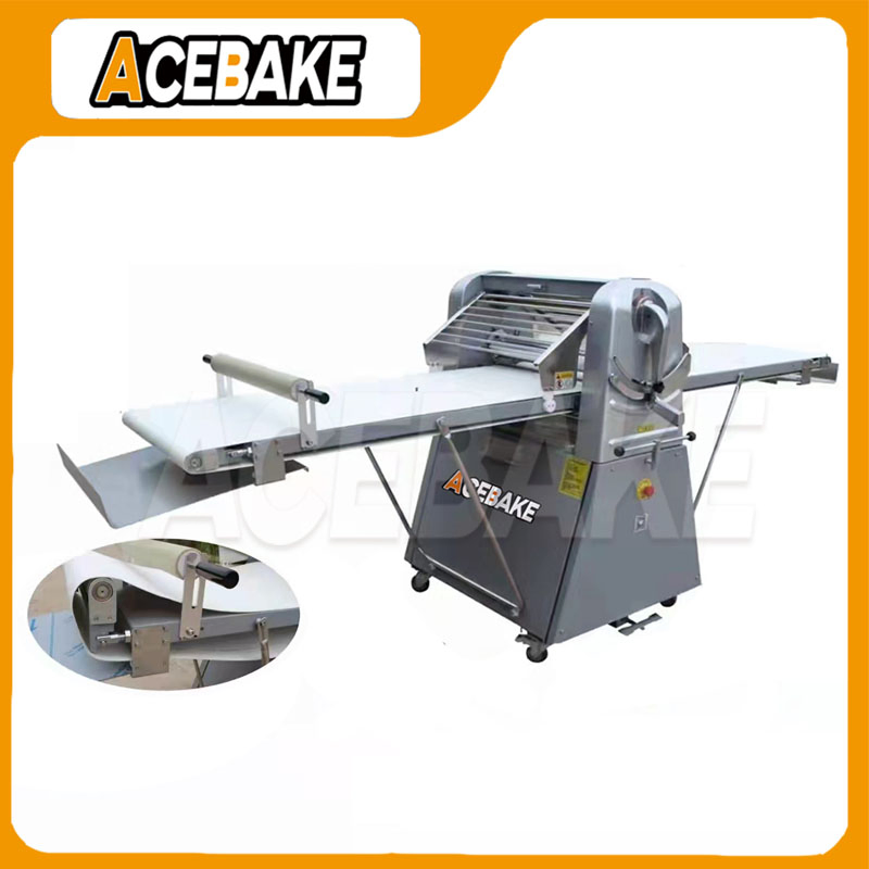 Automatic Pizza Dough Bread Roller 650mm Dough Sheeter for Bakery