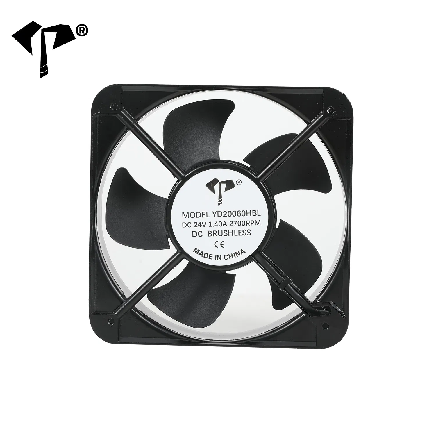 200X200X60mm 20060 Hochdruck-Gleichstrom-Kühlventilator für effizienten Luftstrom