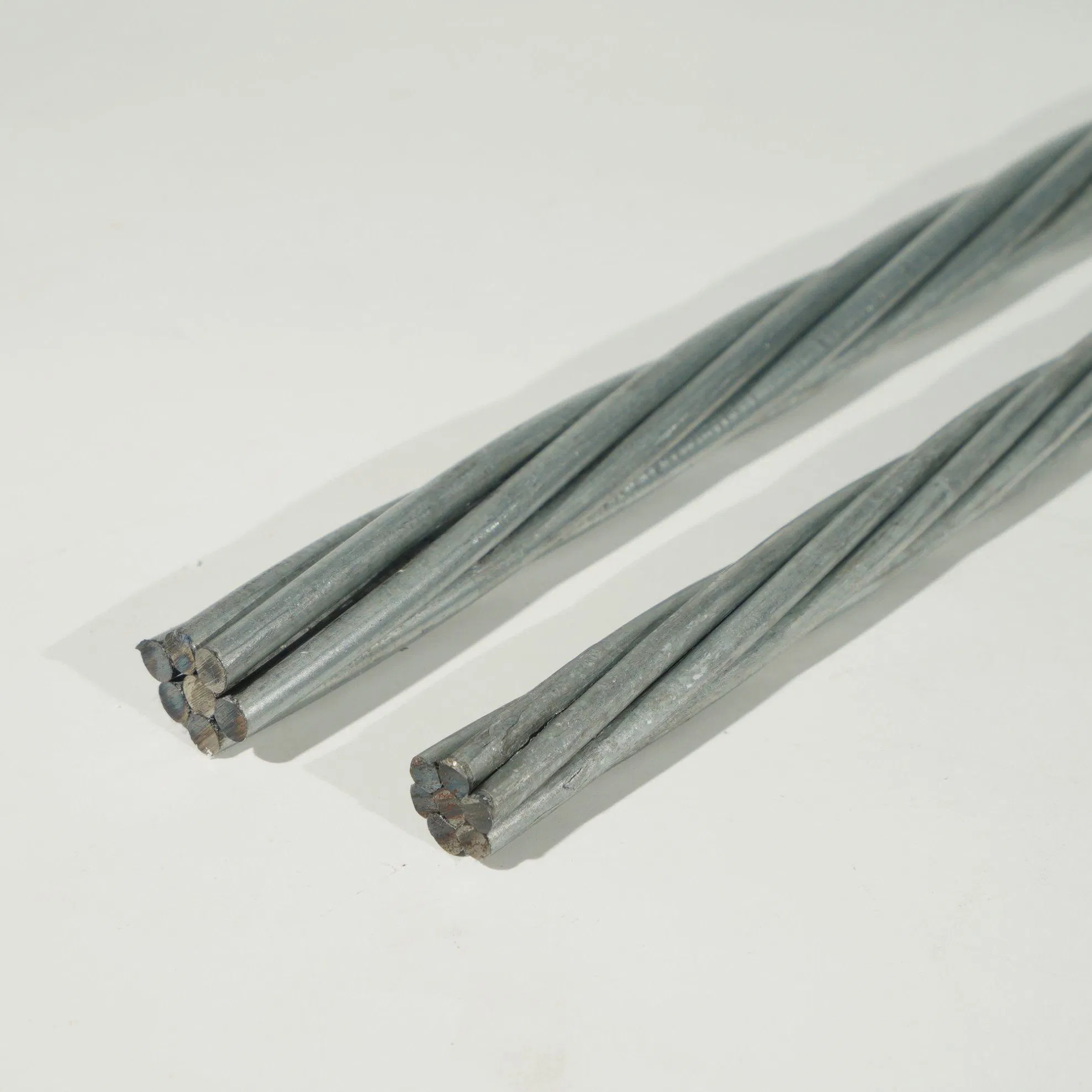 Lower Price High Tensile 1*7wire Galvanized PC Strand SGS CE BV Certifications