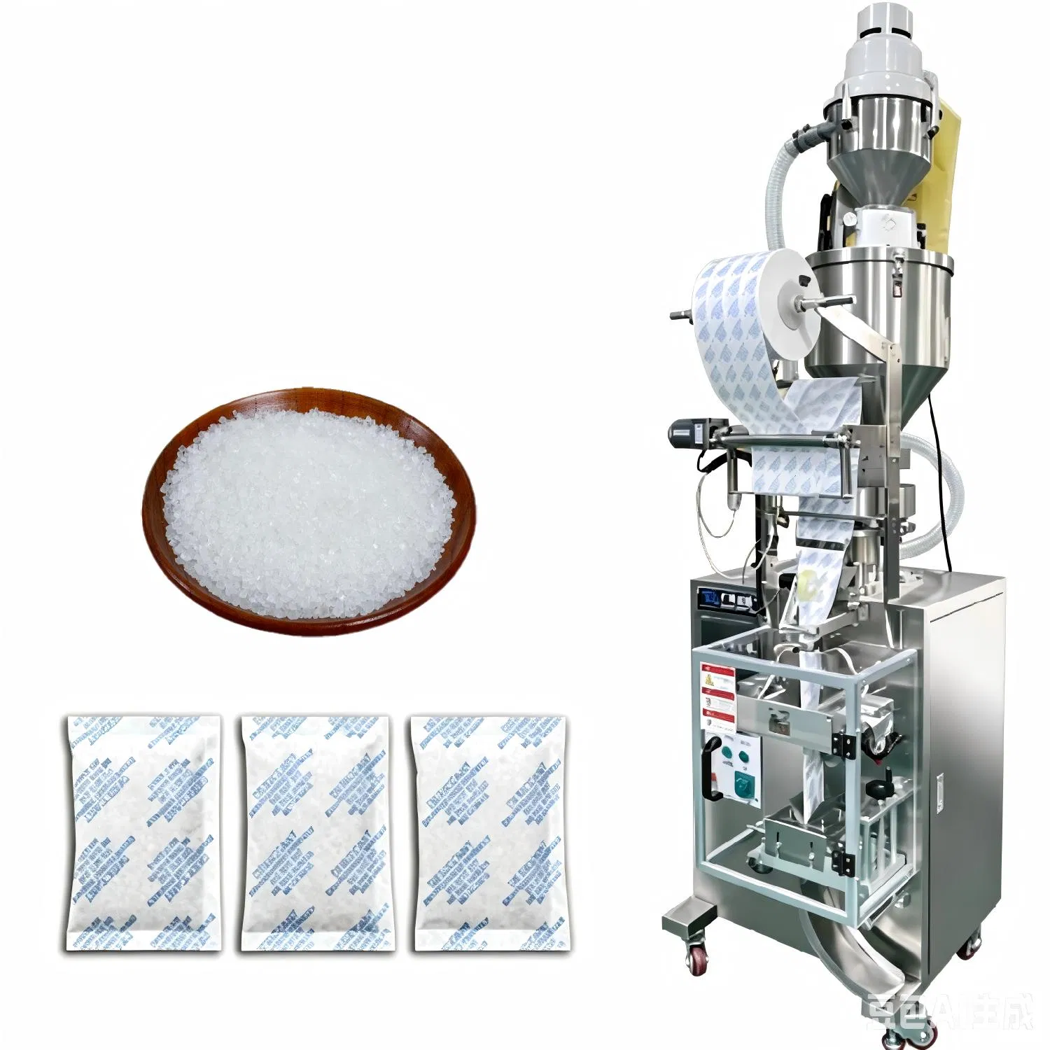 Máquina eficiente de envasado de pasta líquida con sellado por tres lados para golosinas