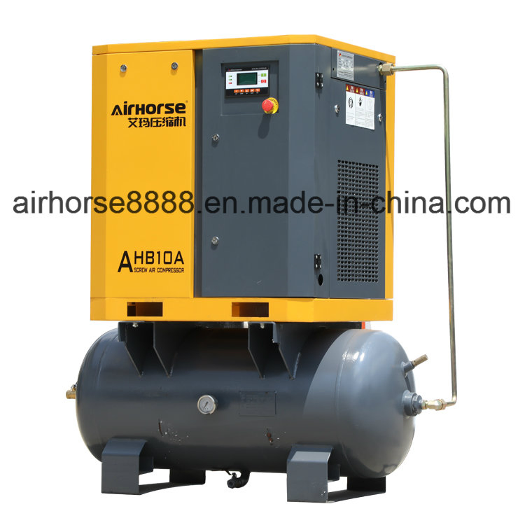 Combined Dryer Screw Compressor 7.5kW-15kW for Medical Manufacturing Machine