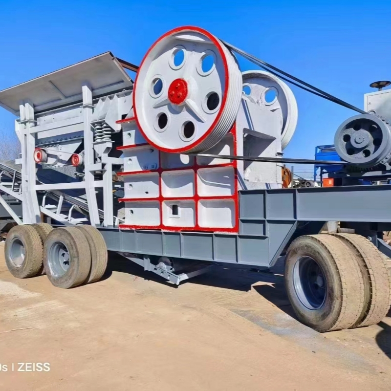Frantumatore a mascelle mobile adatto all'industria mineraria