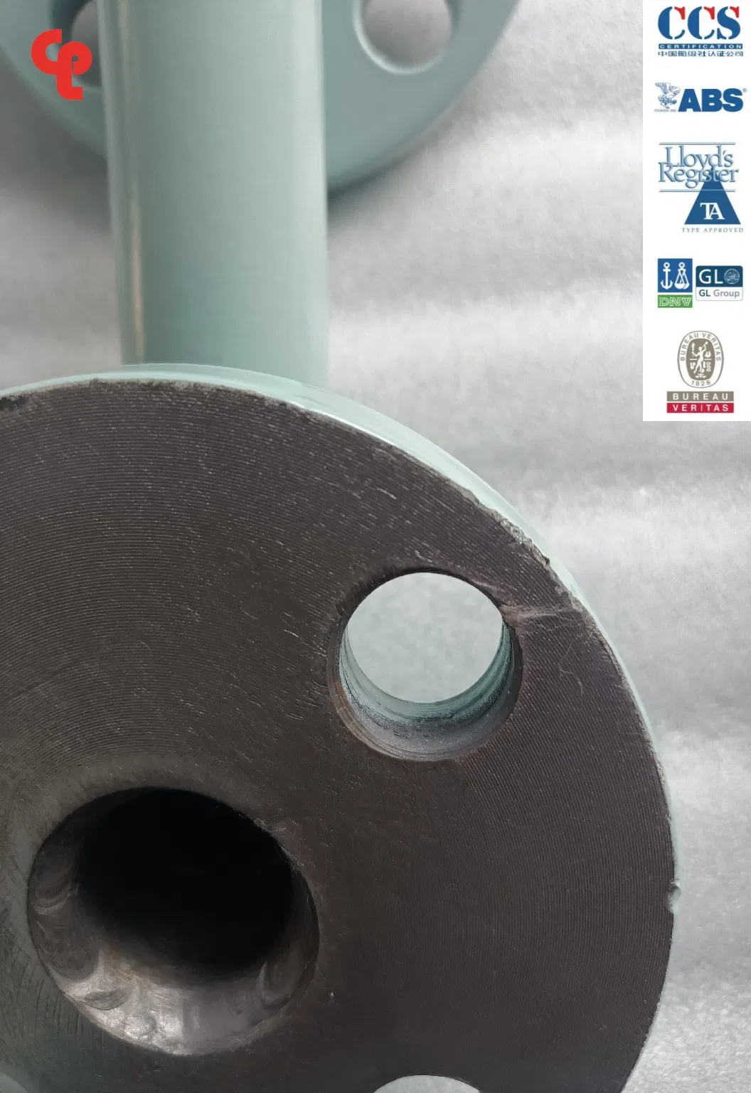 Painted Carbon Steel Flange for Marine Diesel Chemical Industrial Oil Pipeline Assembly