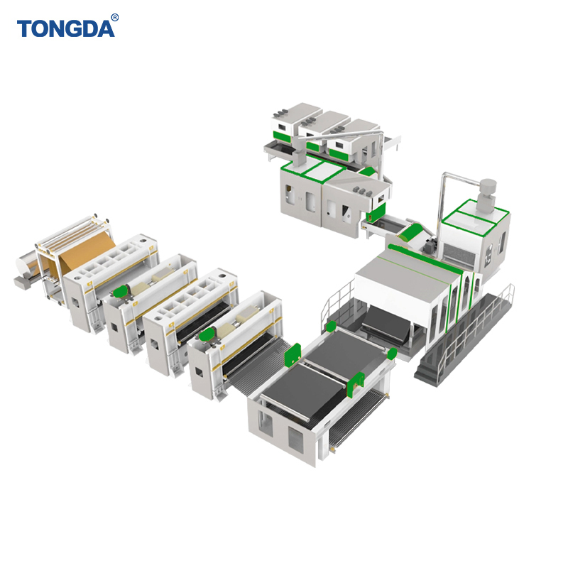 Tongda Td-Lmb Non-Woven Polyester Felt Auto Interior Geotextile Needle Loom Punching Machine