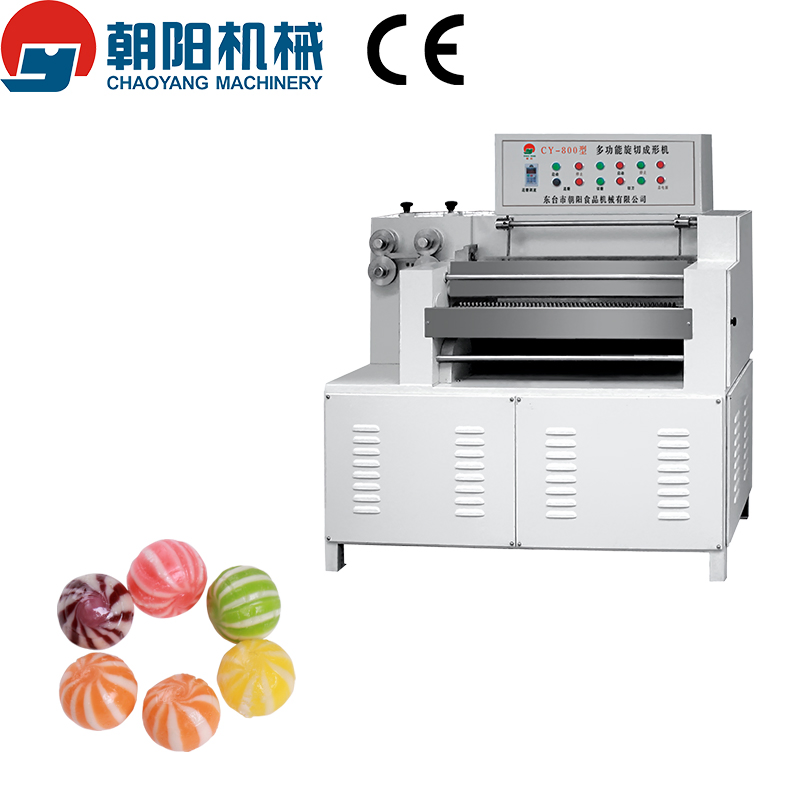 Industrial Pneumatic Candy Shaping Machine with Variable Speed for 12-25mm Cylindrical Spherical Candy Production
