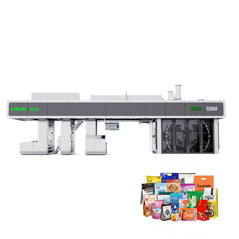 400 m/min Automatisches Register-System Zahnloser Hülsenzylinder Zentraltrommel Flexodruckmaschine