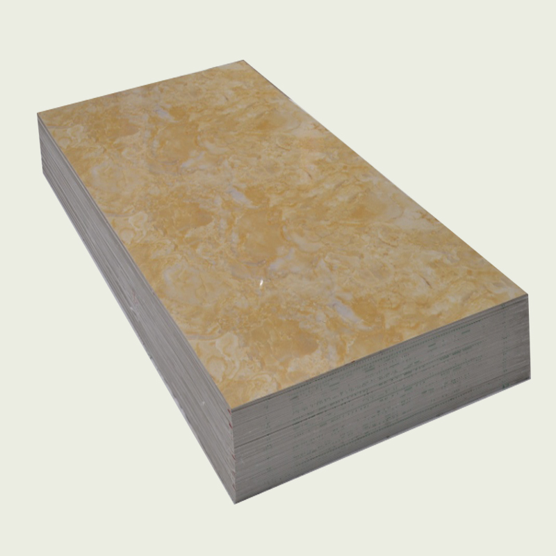 Feuille de marbre PVC UV pour décoration murale