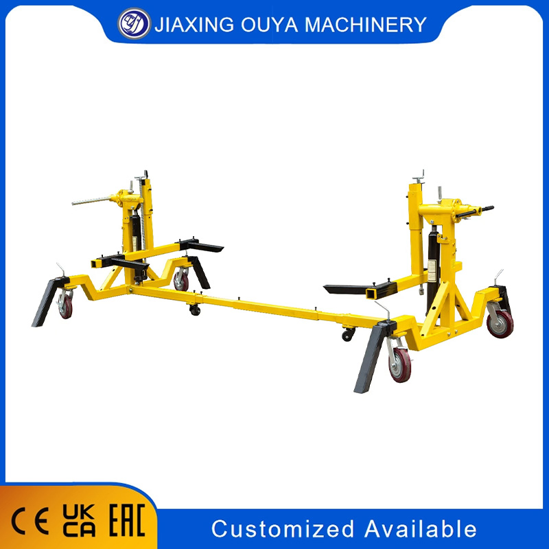 Car Rotisserie with Adjustable Arms