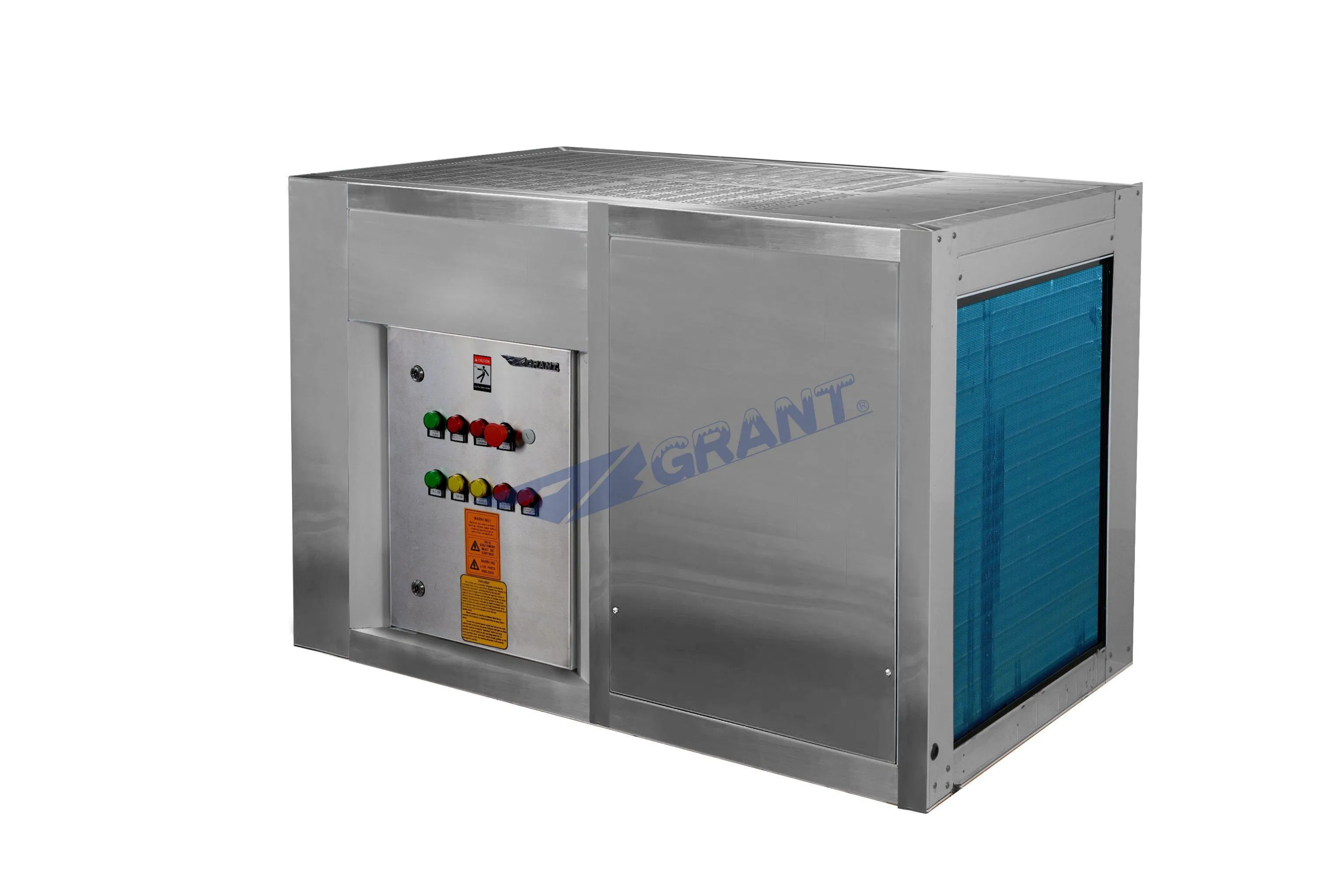 Concesión de unidad completa comercial de máquina fabricadora de hielo en escamas de acero inoxidable
