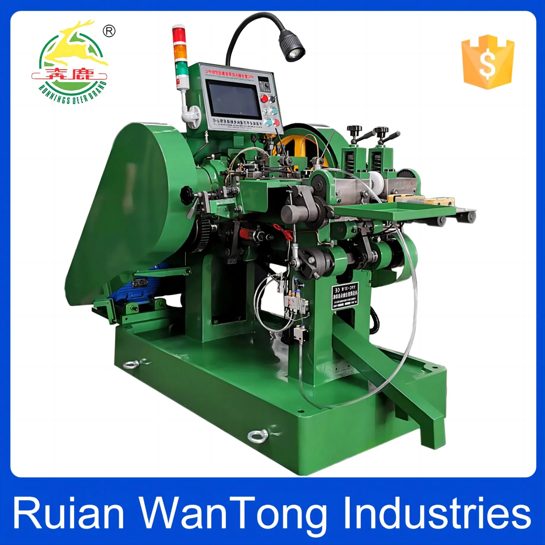 YFC-37 Automatic Electrical Contact Making Machine