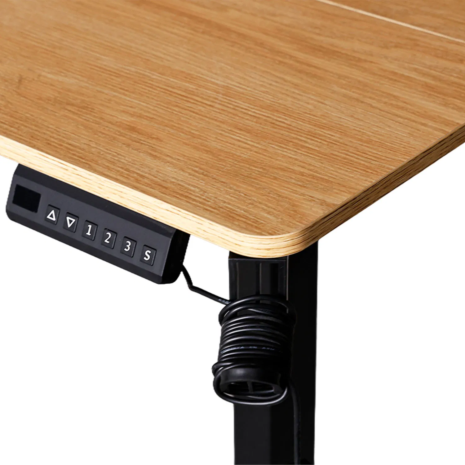 Diseño ergonómico, escritorio de oficina vertical de altura ajustable con motor único