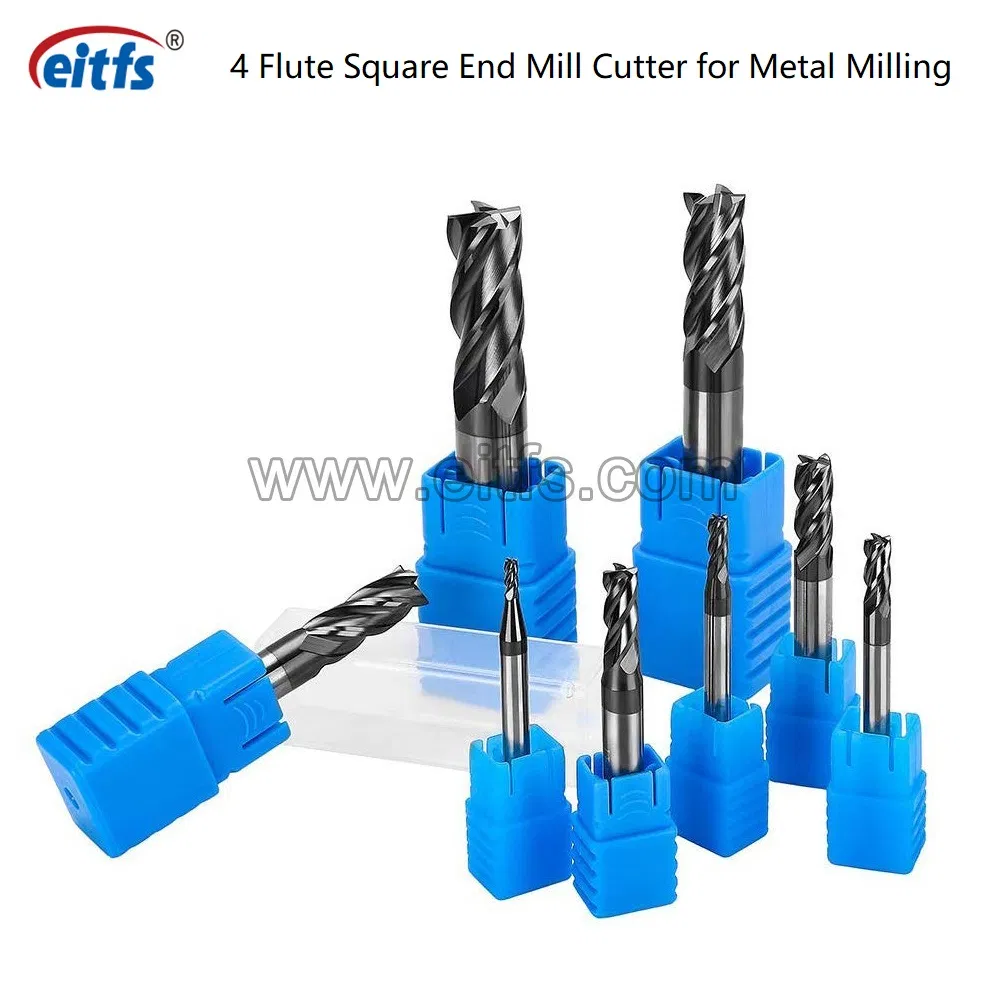 Solid Carbide Square End Mill Cutter for Metal Milling