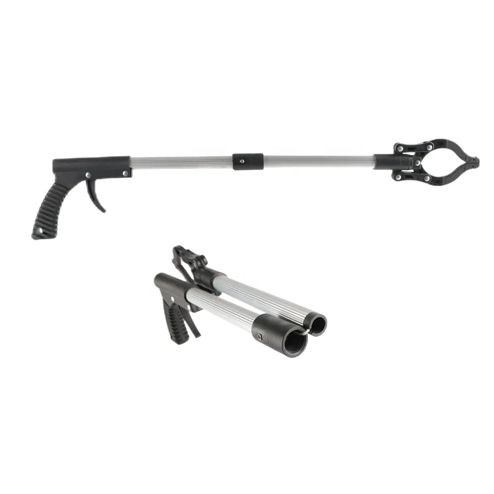 Foldable Light Weight Rubbish Reacher Litter Picking Equipment Reaching Pickers for Adults Elderly and Children