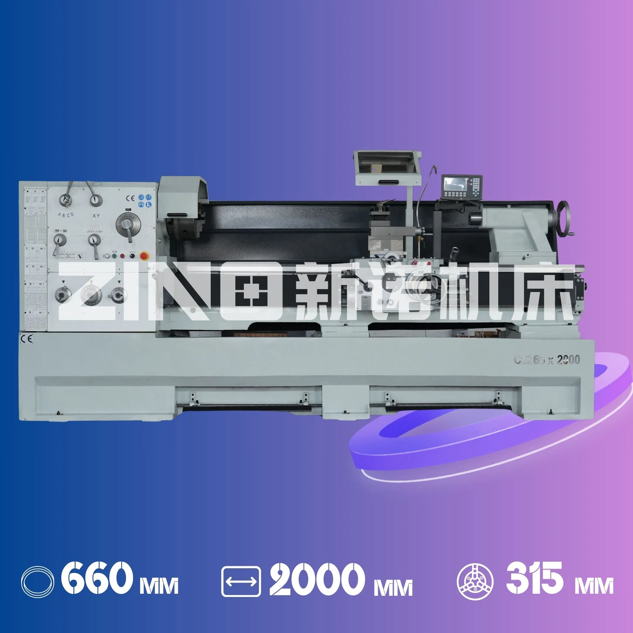 Durable Torno CS6266 Turning Machine for Industrial Use