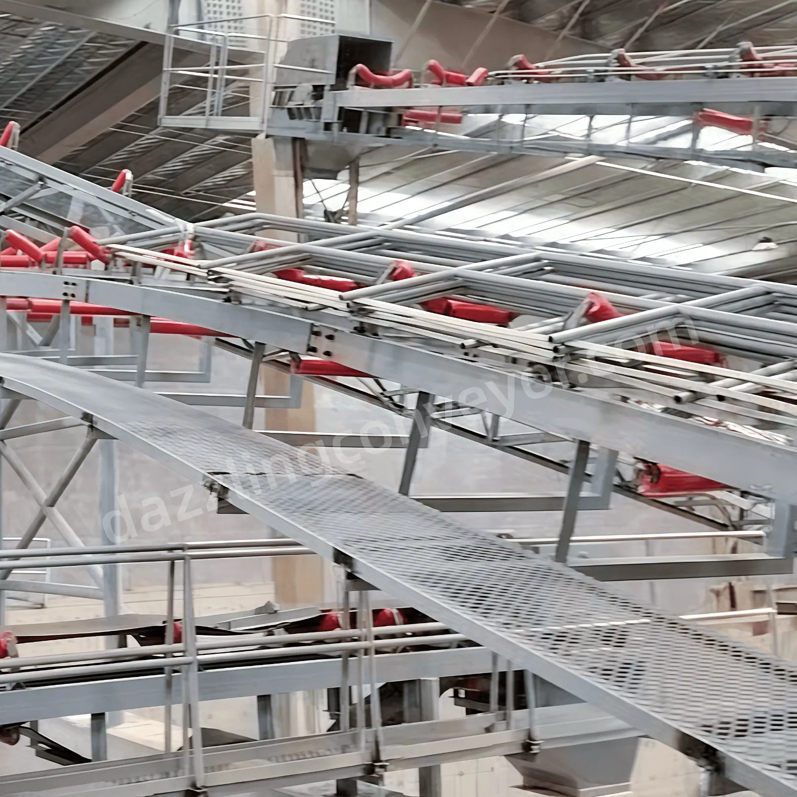 Heavy Duty Rubber Belt Conveyor for Mining Quarry Bulk Material Handling