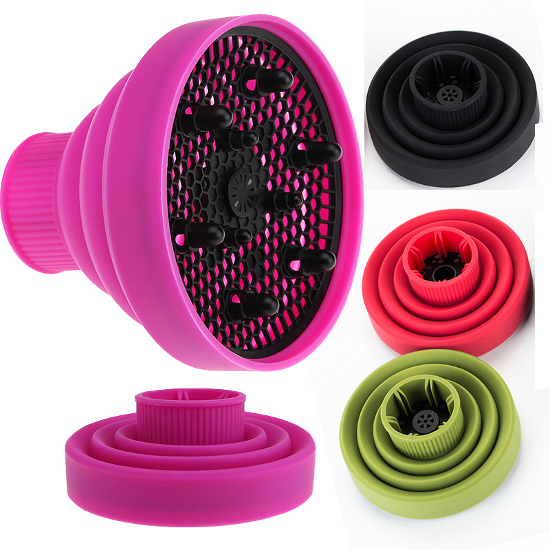 Free Samples Hightemperature Resistant Salon Universal Silicone Hair Dryer Diffuser