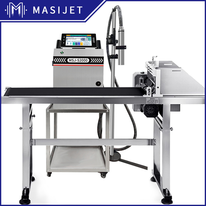 Industrial Cij Inkjet Printer Batch Number Expiry Coding Bottle Flexible Printing