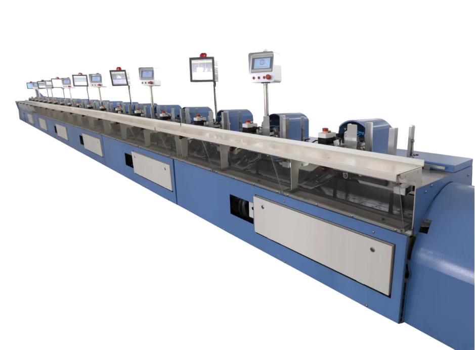 Auscp B13/460 High-Speed Perfect Book Binding Production Line Hot Melt Gluing Binder