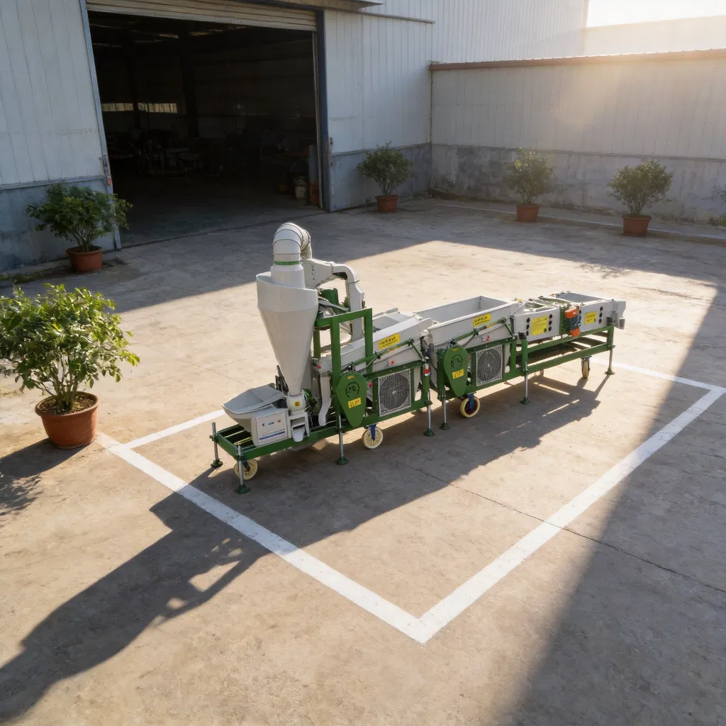5xfz-15s Seed Cleaning and Grading Machine Removes Impurities and Damaged Grains