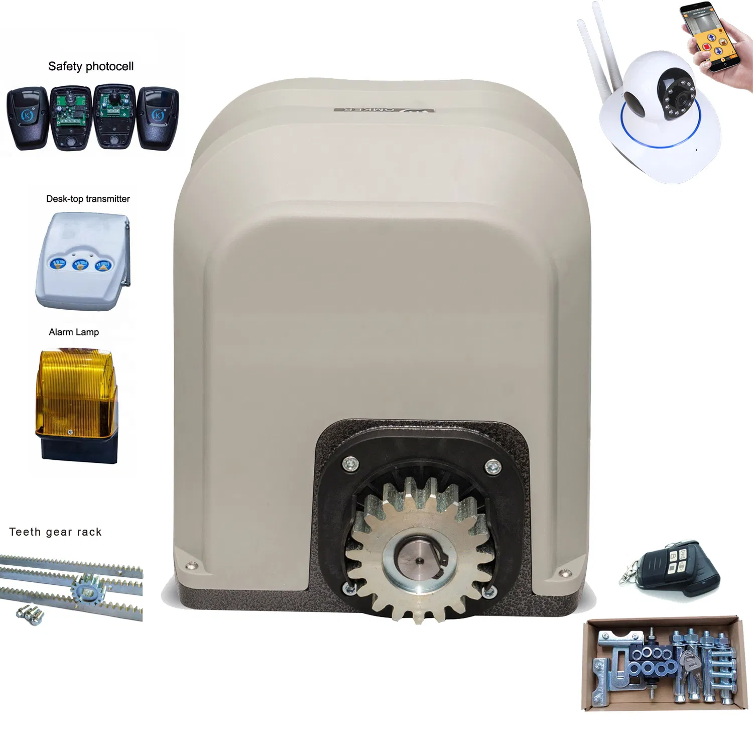 1200kgs AC Automatic Sliding Gate Opener Electric Motor