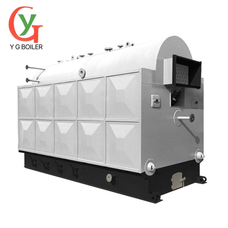 Caldera de vapor de biomasa alimentada manualmente para fábricas textiles