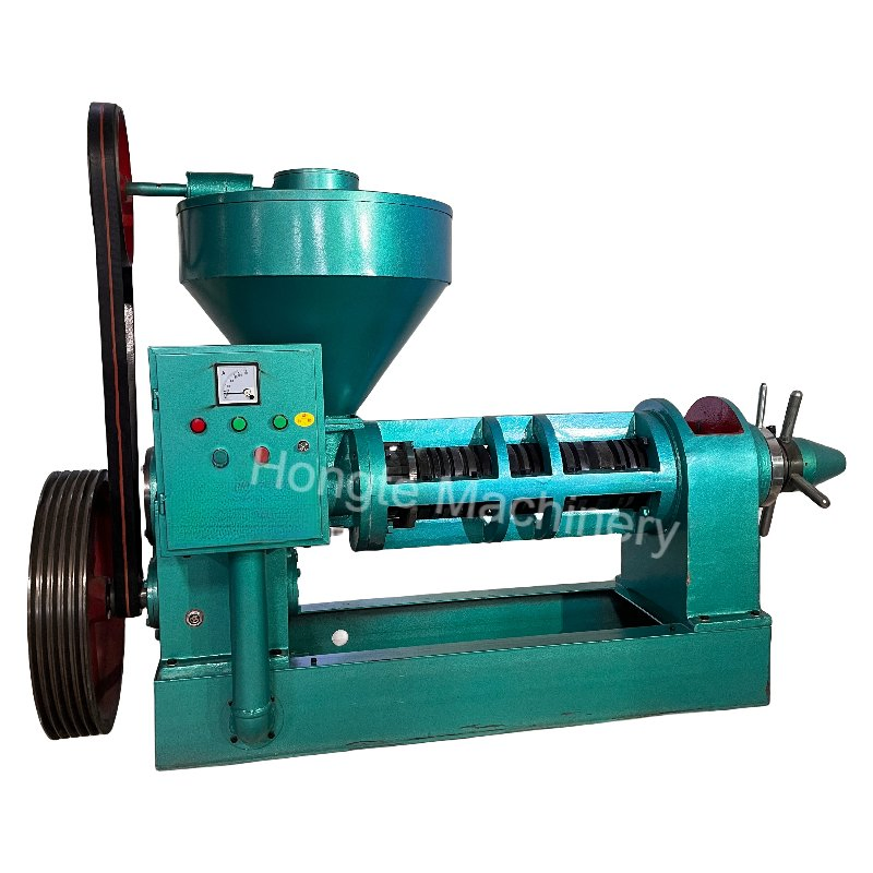 Peanuts Spiral Oil Press Sunflower Oil Processing Machine Oil Expeller