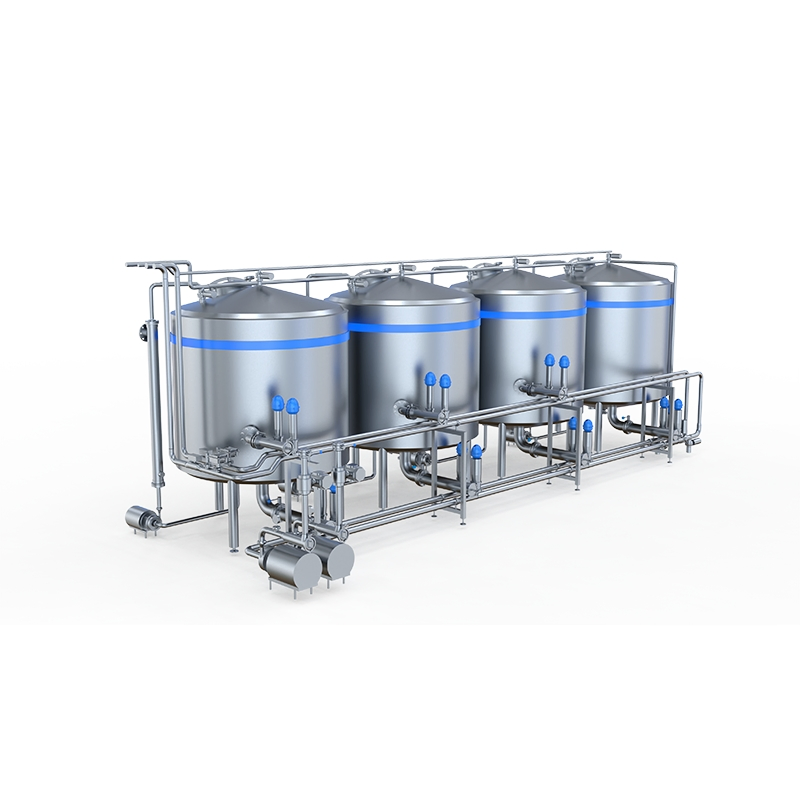 Fully-Automatic Stainless Steel CIP Cleaning Station for Beverage