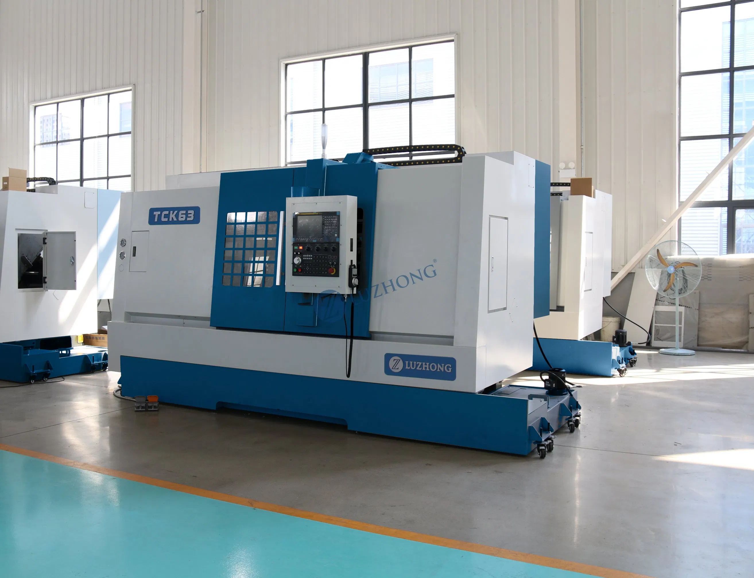 TCK63 CNC Slant Bed Lathe High Precision CNC Lathe Turning Machine