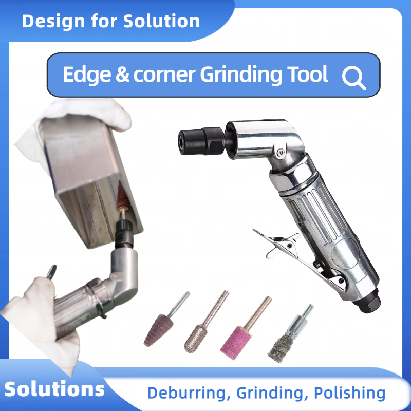 Universal Air Powered Angle Grinder Pneumatic Angle Die Grinder for Metal Sheet Metalworking Use