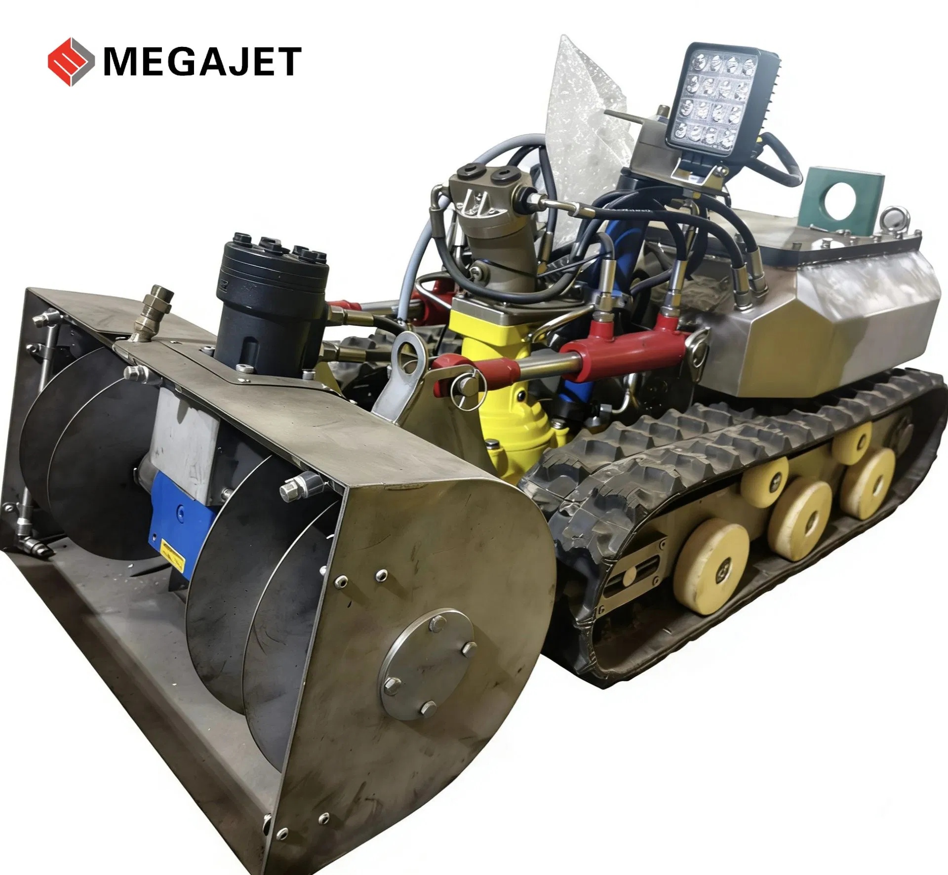 Professionelle Megajet-Schlammreinigungsplattform Unterwasser-Tauchbaggerroboter