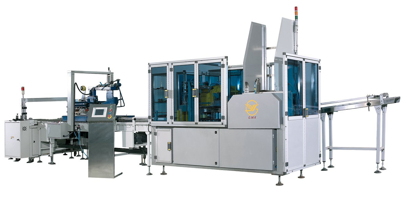 Máquina automática de embalaje en caja para cartuchos de sellador