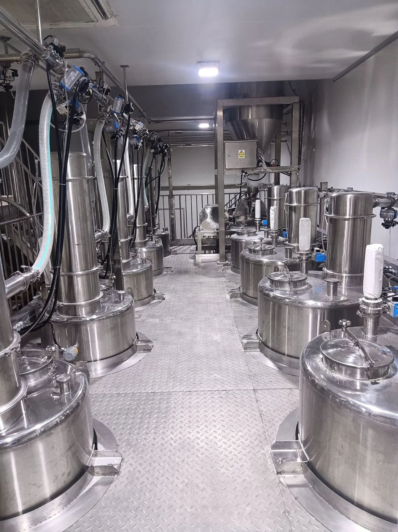CIP Vacuum Conveyors for Powder and Bulk Material in Pharmaceutical Industry
