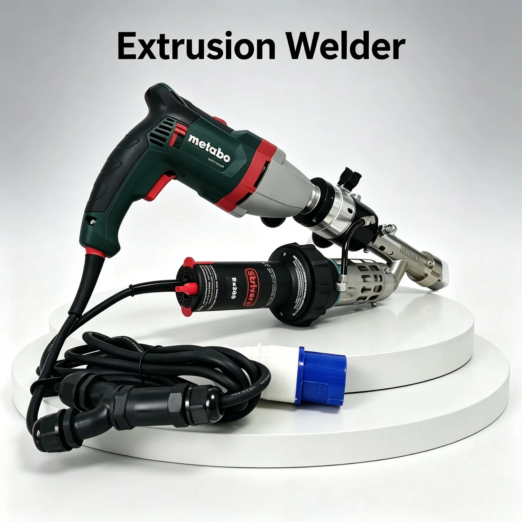 3500W Kunststoff-HDPE-Membran-Extrusions-Schweißgerät Geomembran-Schweißmaschine