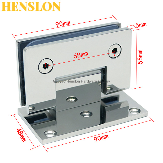 Glass Shower Door Clamp