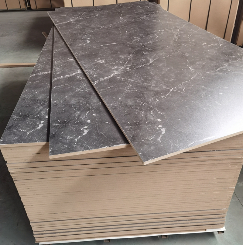 Solid Color Melamine Laminated Faced MDF Board