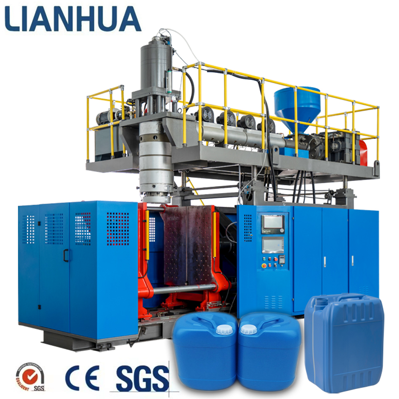 20L 25L Plastic Lub Oil Jerrycan Automatic Extrusion Blow Molding Machine