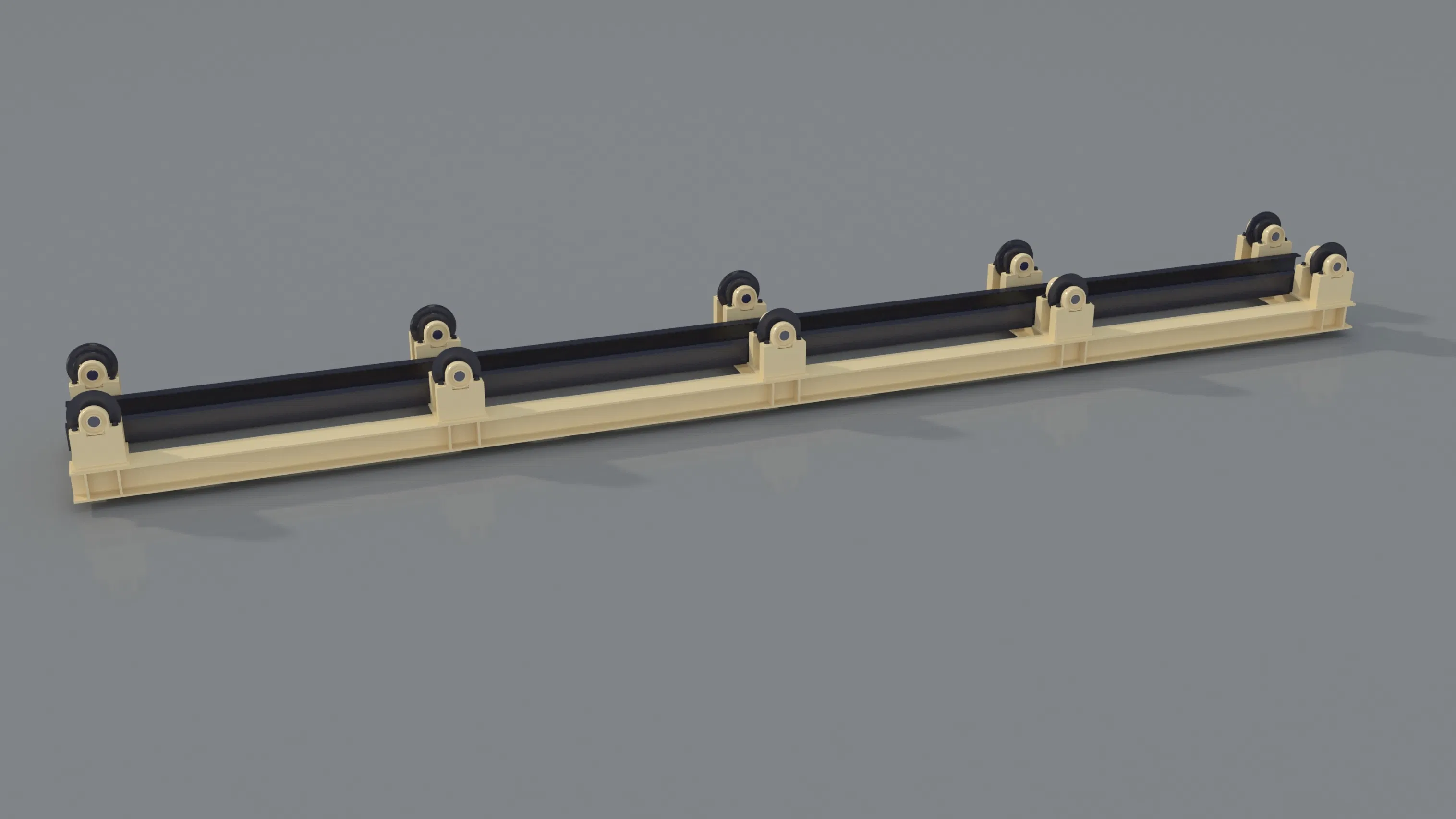 High-Precision Side Plate Roller Bed for AAC Production Line