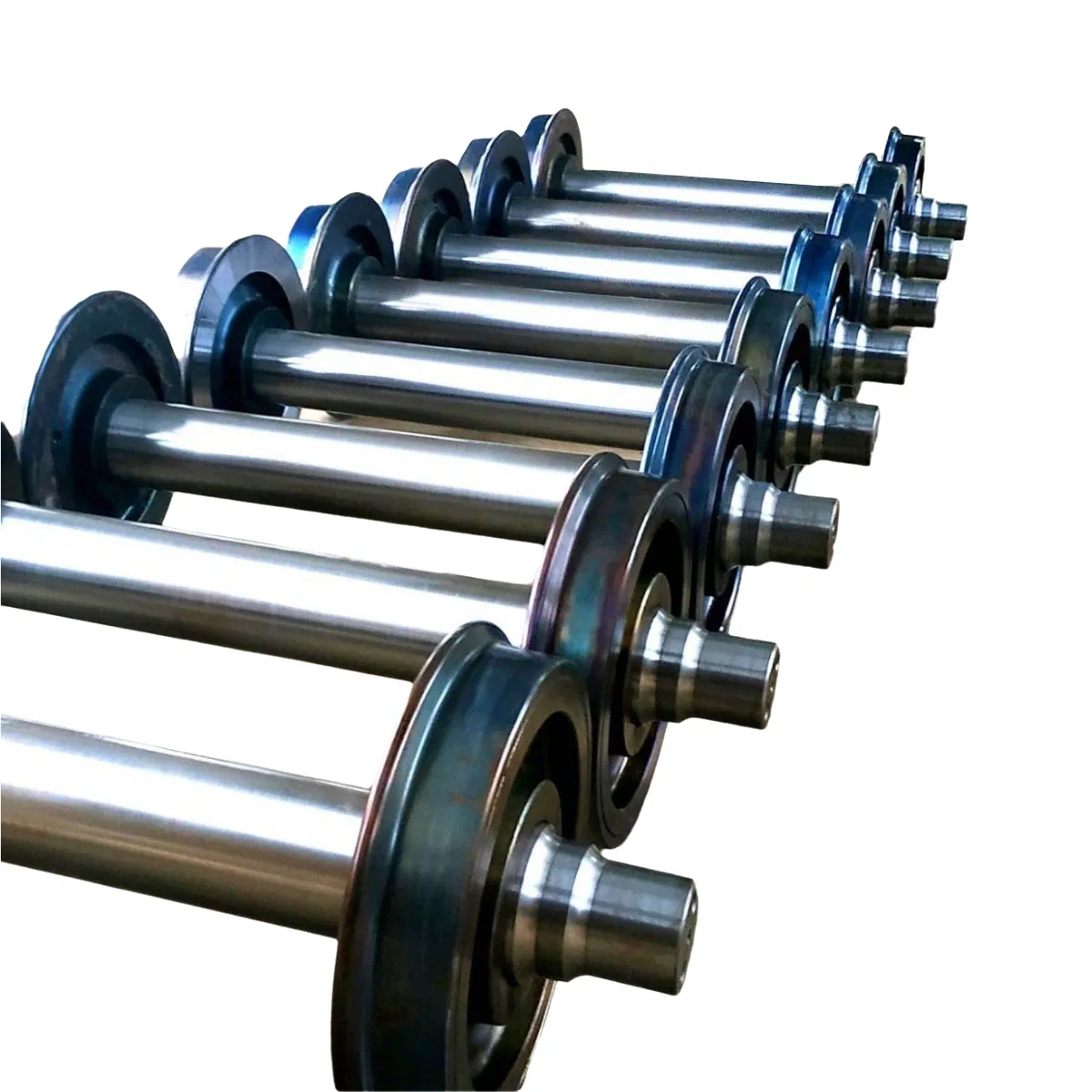 Forged Industrial Steel Crane Rail Wheels Travelling Train Wheel Railway Wheel
