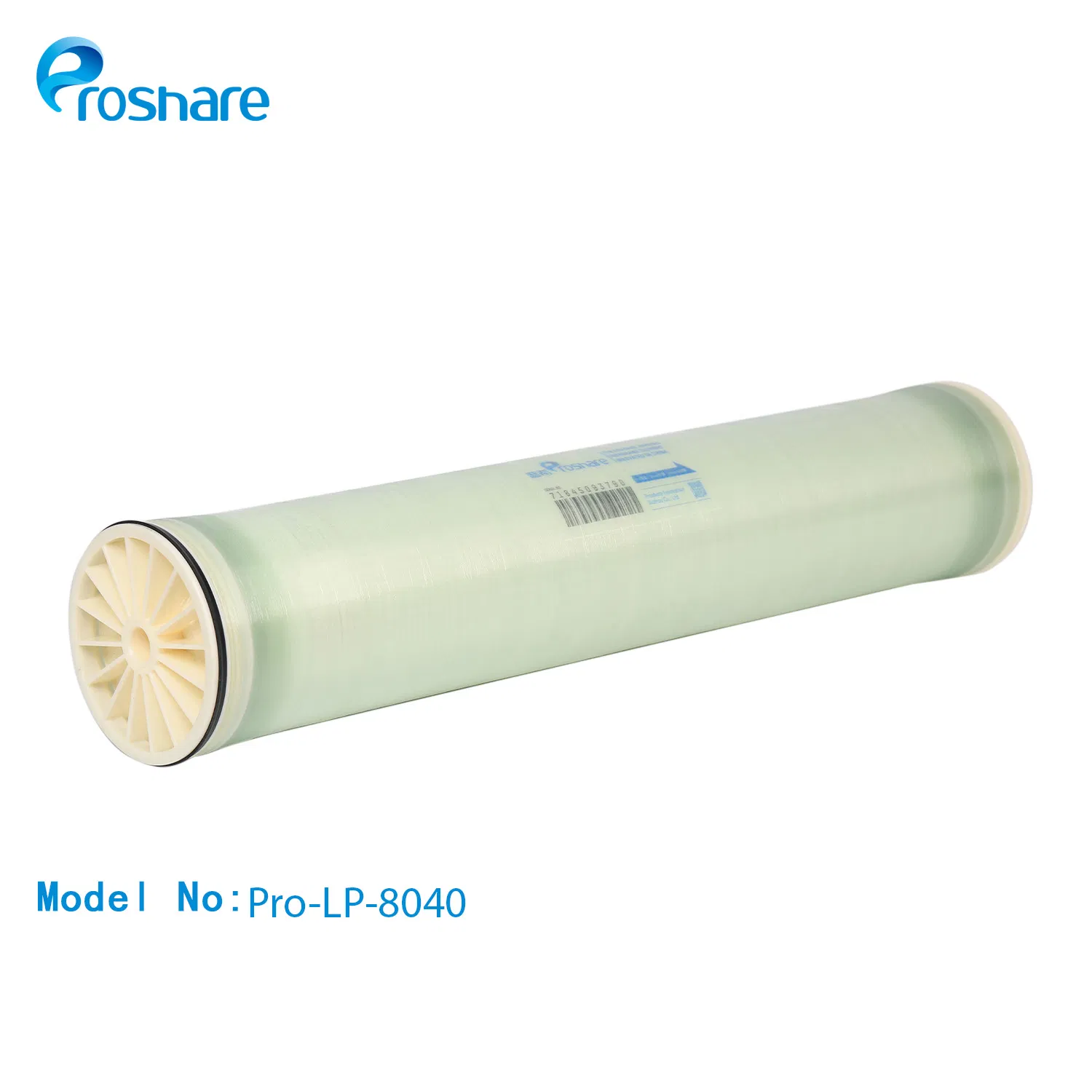 Proshare8040 Elemento de membrana de ósmosis inversa de ultra baja presión de 8 pulgadas