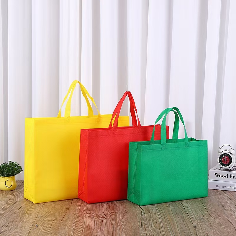 Eco-Friendly Reusable PP Spunbonded Nonwoven Shopping Handle Bag