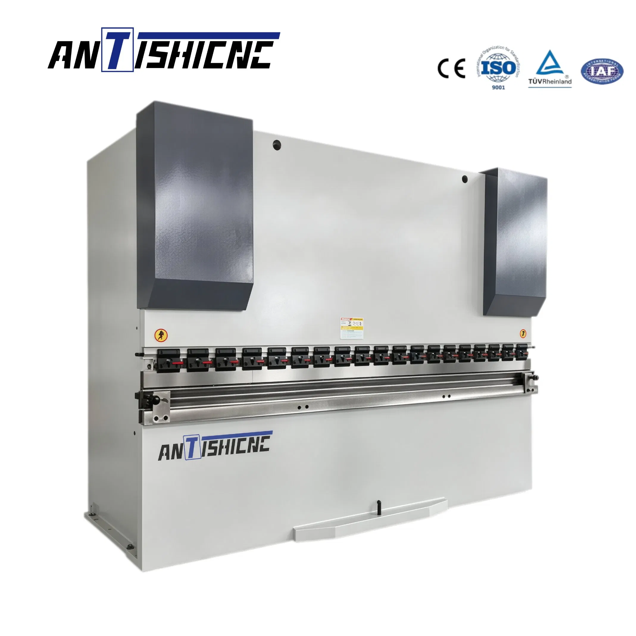 Industrial CNC Hydraulic Press Brake with 800mm Backgauge Stroke for Large Workpiece Positioning