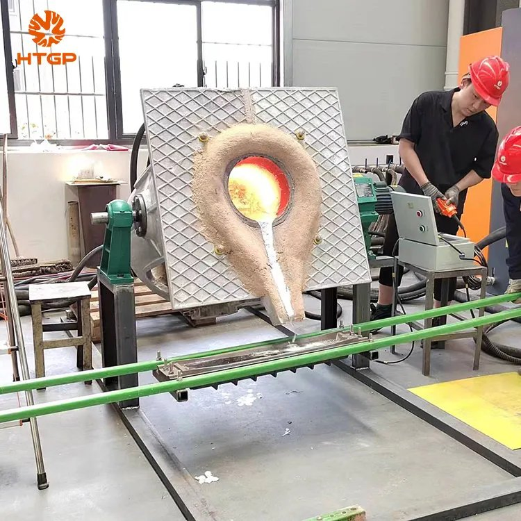 Medium Frequency Casting Melting Machine for Steel Pig Iron Scrap Electric Furnace 2 Tons