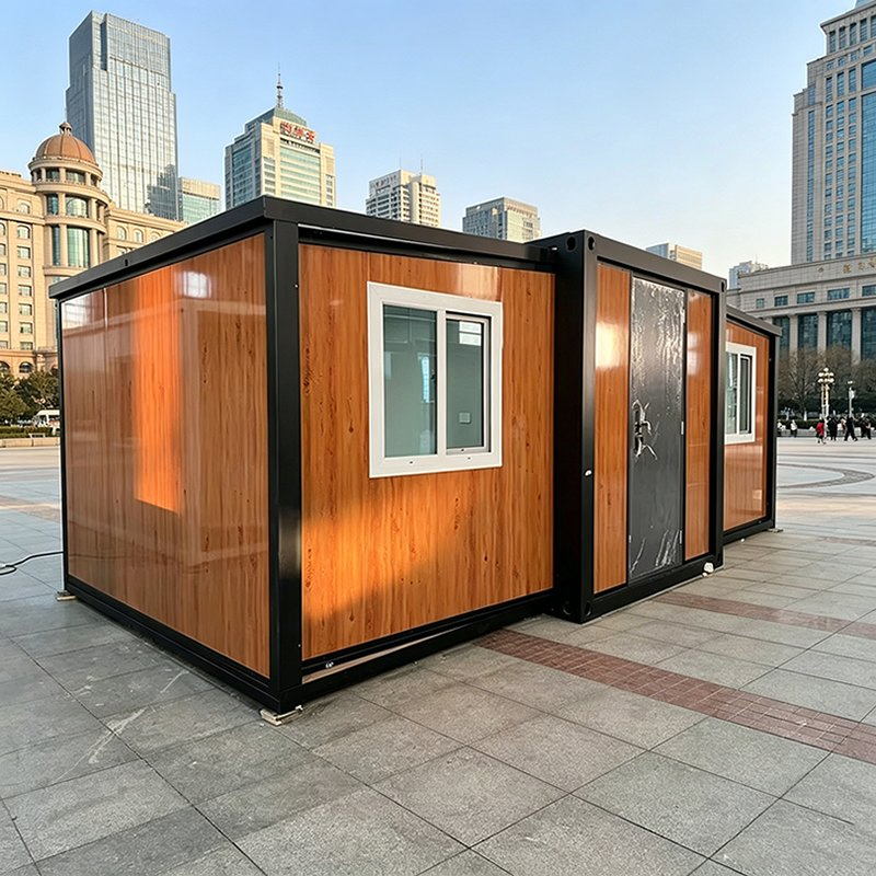 Fast Installation Modern Glamping Homestay Container Prefabricated Small Cabin Eco Tiny Tree-House Prefab Pod Office Building