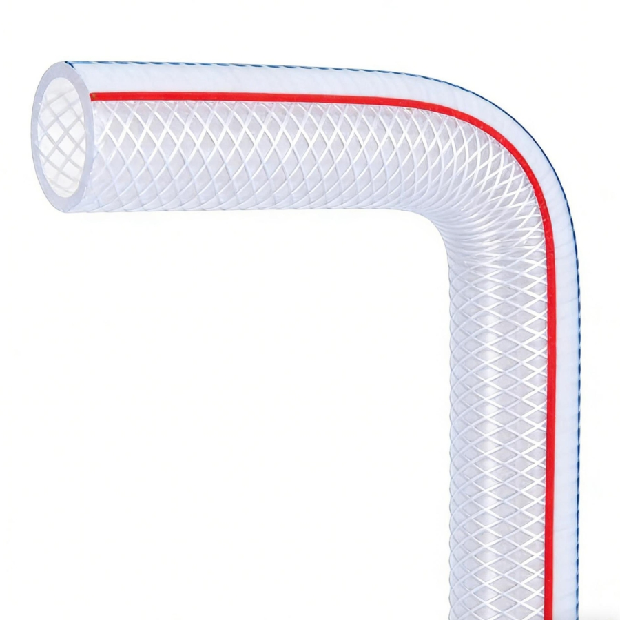 ISO 9001 Highly Flexible PVC Fiber Rubber Tube Pipe Hose for Industrial Fluid Handling