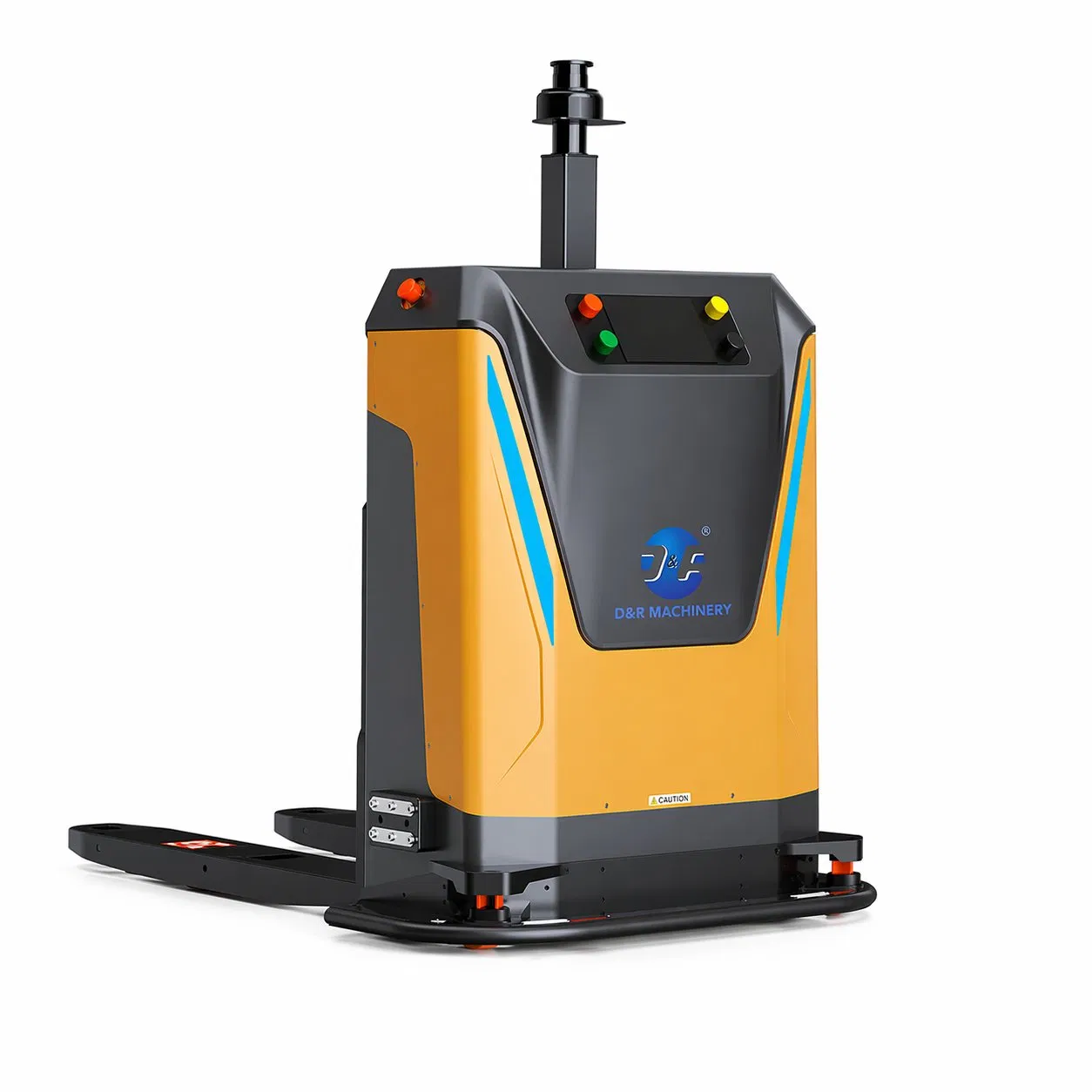 Automated Guided Vehicle for Candy Line with Precise Positioning and Smart Path Planning